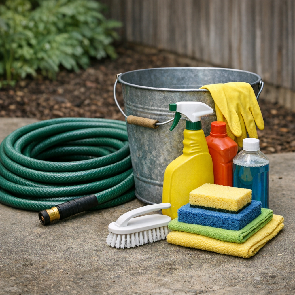 how to clean vinyl siding