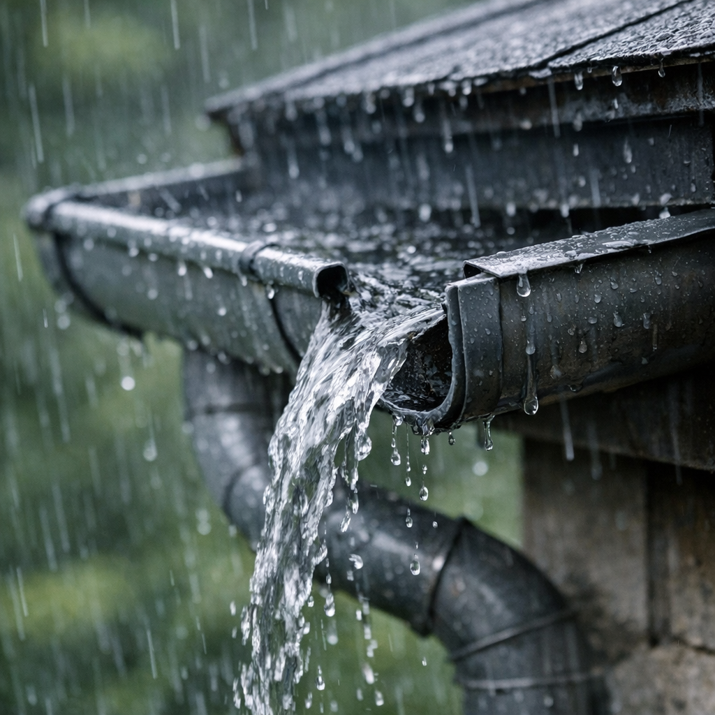 how to connect eavestrough together